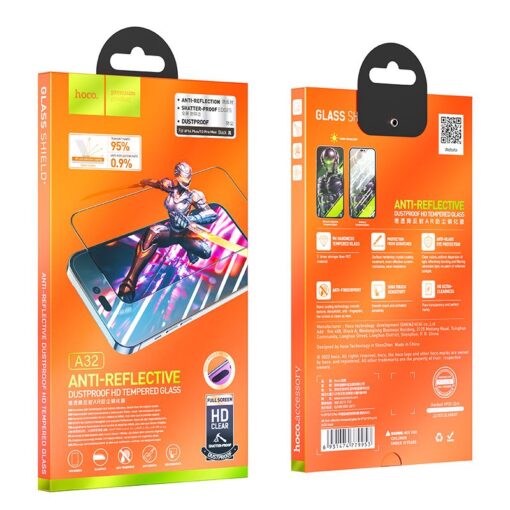 HOCO AR Gehärtetes Glas mit Antireflexionswirkung für Iphone 14 Plus / Iphone 13 Pro Max (A32) – Bild 8