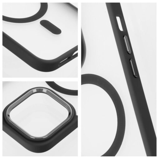 MATTE MAG COVER kompatibel mit MagSafe für IPHONE 14 Pro Max schwarz – Bild 6
