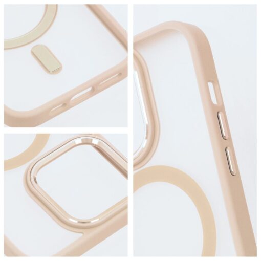 MATTE MAG COVER Handyhülle kompatibel mit MagSafe für IPHONE 14 rosa – Bild 6