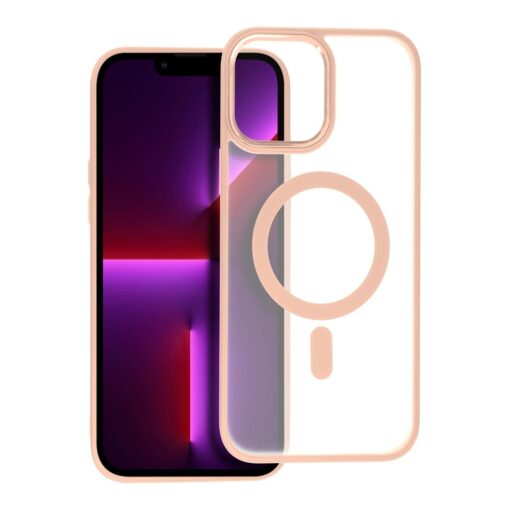 MATTE MAG COVER case compatible with MagSafe for IPHONE 13 Pro Max pink