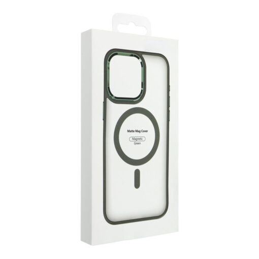 MATTE MAG COVER case compatible with MagSafe for IPHONE 11 green – Bild 7
