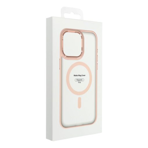 MATTE MAG COVER case compatible with MagSafe for IPHONE 11 Pro Max pink – Bild 7