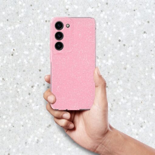 CLEAR Handyhülle 2 mm BLINK für SAMSUNG A14 5G / A14 4G rosa – Bild 4