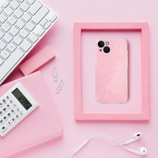 CLEAR Handyhülle 2 mm BLINK für IPHONE 16 Plus rosa – Bild 3