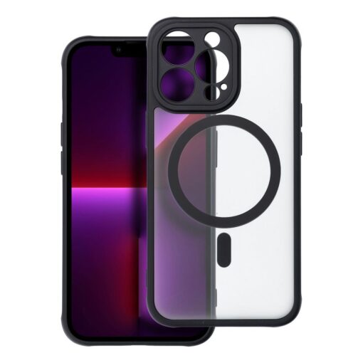 FULL MATTE MAG COVER kompatibel mit MagSafe für IPHONE 13 Pro schwarz