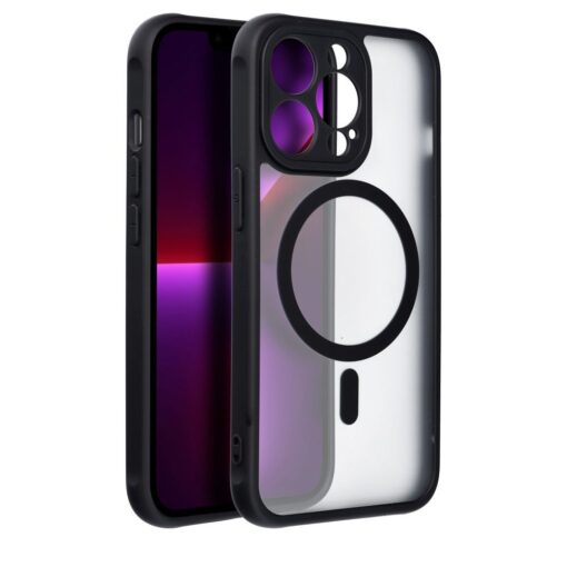 FULL MATTE MAG COVER kompatibel mit MagSafe für IPHONE 13 Pro schwarz – Bild 8