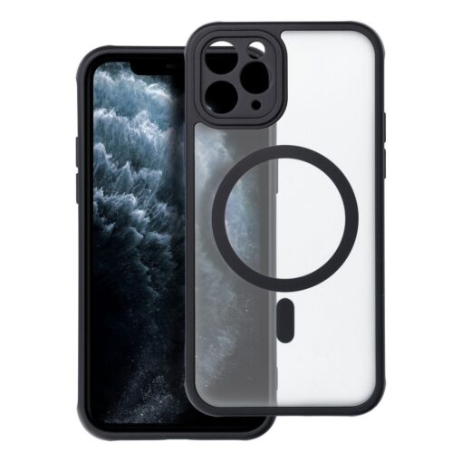 FULL MATTE MAG COVER kompatibel mit MagSafe für IPHONE 11 Pro schwarz