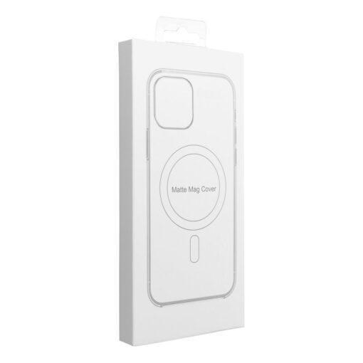 Handyhülle MATTE MAG COVER kompatibel mit MagSafe für IPHONE 12 schwarz – Bild 6