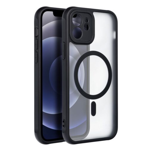 Handyhülle MATTE MAG COVER kompatibel mit MagSafe für IPHONE 12 schwarz – Bild 7