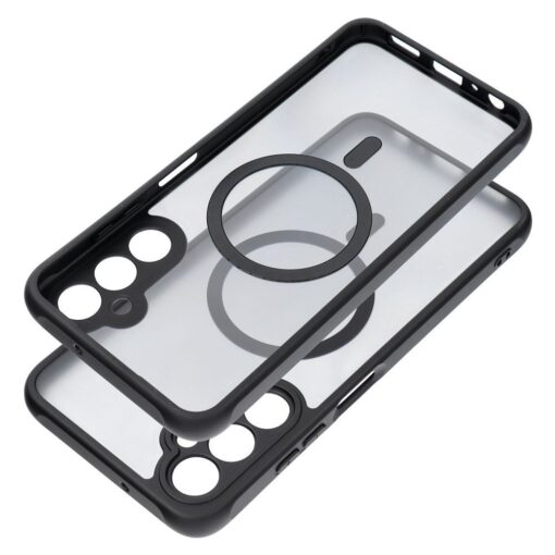 FULL MATTE MAG COVER Handyhülle kompatibel mit MagSafe für SAMSUNG A05S schwarz – Bild 8