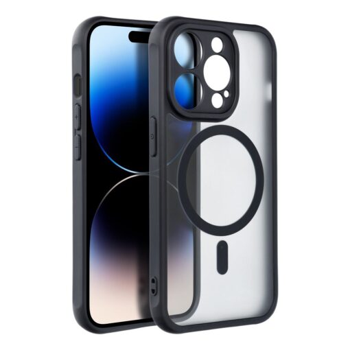 FULL MATTE MAG COVER Handyhülle kompatibel mit MagSafe für SAMSUNG A15 schwarz – Bild 3