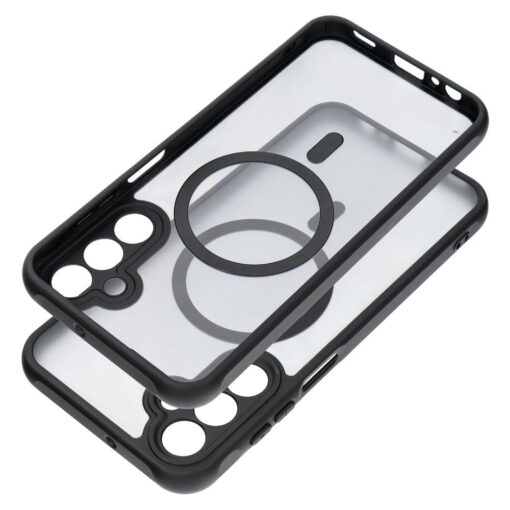 FULL MATTE MAG COVER Handyhülle kompatibel mit MagSafe für SAMSUNG A15 schwarz – Bild 8