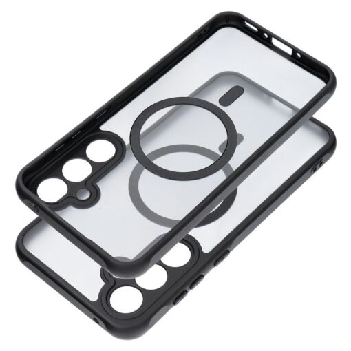 FULL MATTE MAG COVER Handyhülle kompatibel mit MagSafe für SAMSUNG A35 schwarz – Bild 8