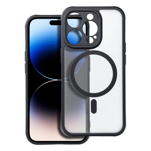 FULL MATTE MAG COVER Handyhülle kompatibel mit MagSafe für SAMSUNG A36 schwarz – Bild 3