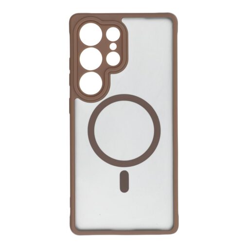 FULL MATTE MAG COVER Handyhülle kompatibel mit MagSafe für SAMSUNG A36 schwarz