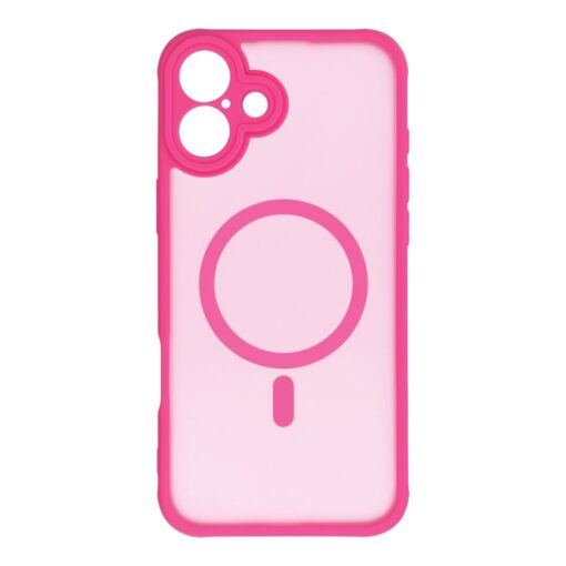 FULL MATTE MAG COVER case compatible with MagSafe for IPHONE 13 pink