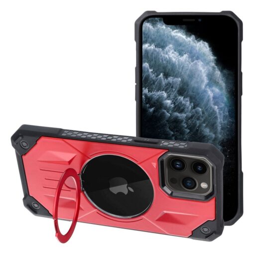 ARMOR MAG COVER kompatibel mit MagSafe für IPHONE 11 Pro rot