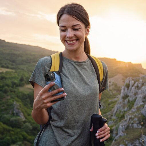 ARMOR MAG COVER kompatibel mit MagSafe für IPHONE 11 Pro blau – Bild 4