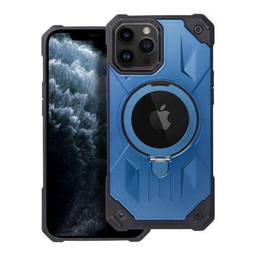 ARMOR MAG COVER kompatibel mit MagSafe für IPHONE 11 Pro blau – Bild 9