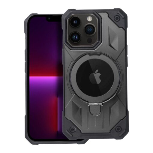 ARMOR MAG COVER Handyhülle kompatibel mit MagSafe für IPHONE 13 Pro schwarz – Bild 9