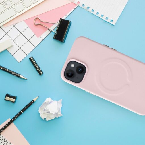 Roar Leather Mag Case - für iPhone 12 Pro Max Rosa – Bild 5