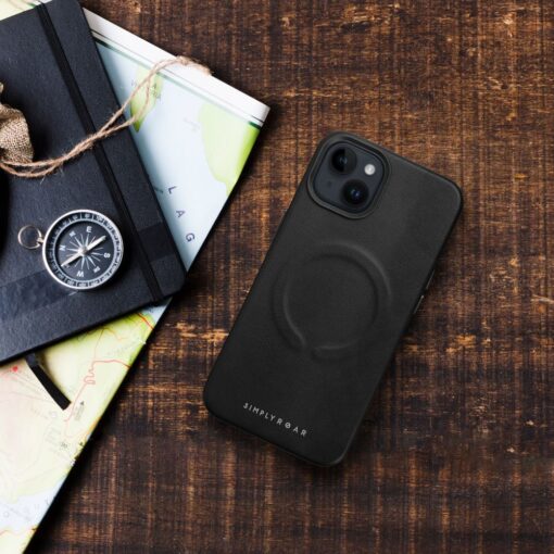 Roar Leather Mag Case - für iPhone 13 Pro Schwarz – Bild 7
