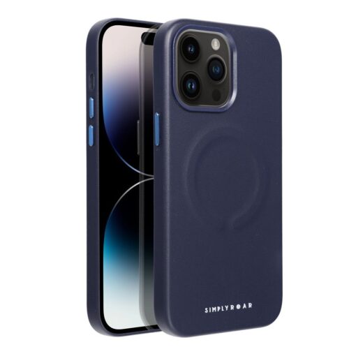 Roar Leather Mag Case - für iPhone 14 Pro Max dunkelblau – Bild 7