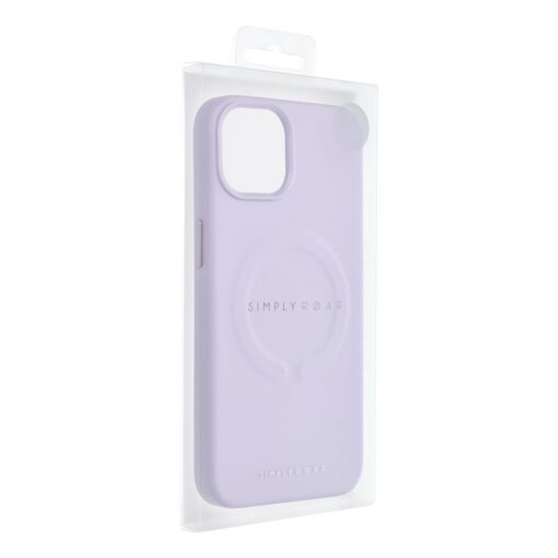 Roar Leather Mag Case - für iPhone 14 Plus Lila – Bild 6