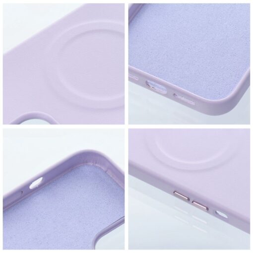 Roar Leather Mag Case - für iPhone 14 Plus Lila – Bild 9