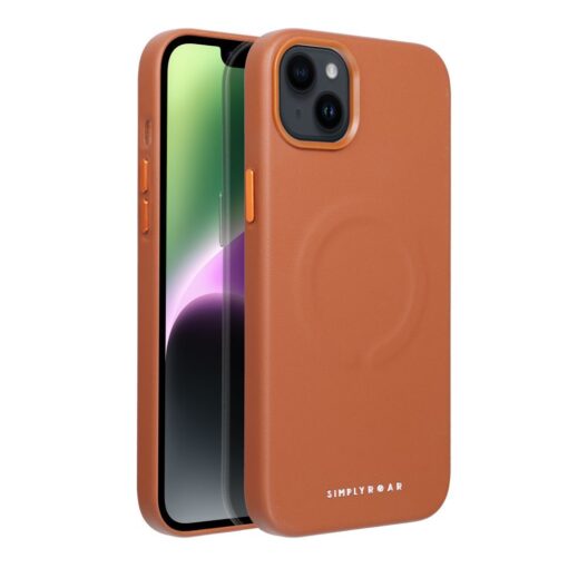 Roar Leather Mag Case - für iPhone 14 Plus Braun – Bild 7