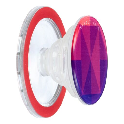 Roar Acrylic Pop Tok kompatibel mit MagSafe - Lila/Rot – Bild 4