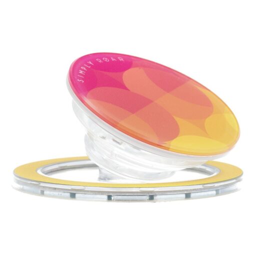 Roar Acrylic Pop Tok kompatibel mit MagSafe - Orange/Pink – Bild 4