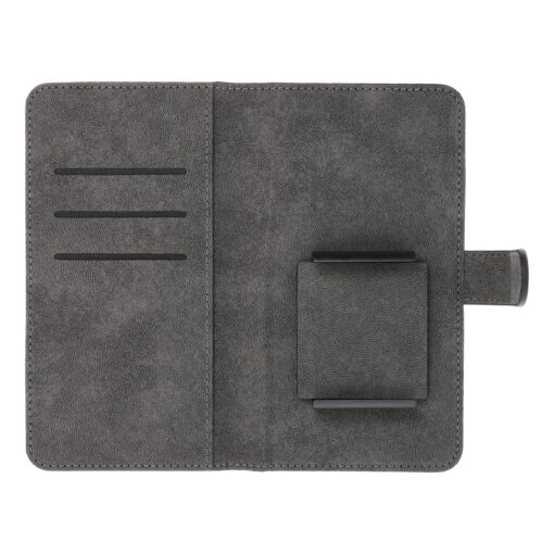 Universal book case COMMON size L for IPHONE 6 PLUS / 7 PLUS / 8 PLUS / XS MAX / 11 PRO MAX / SAMSUNG S20 FE / S21 FE / S10 PLUS / A10 / A32 / A54 / XIAOMI 12 LITE / HUAWEI P30 PRO black – Bild 8