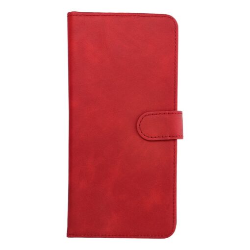 Universal book case COMMON size L for IPHONE 6 PLUS / 7 PLUS / 8 PLUS / XS MAX / 11 PRO MAX / SAMSUNG S20 FE / S21 FE / S10 PLUS / A10 / A32 / A54 / XIAOMI 12 LITE / HUAWEI P30 PRO red – Bild 5