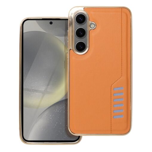 MILANO Handyhülle für SAMSUNG S24 braun