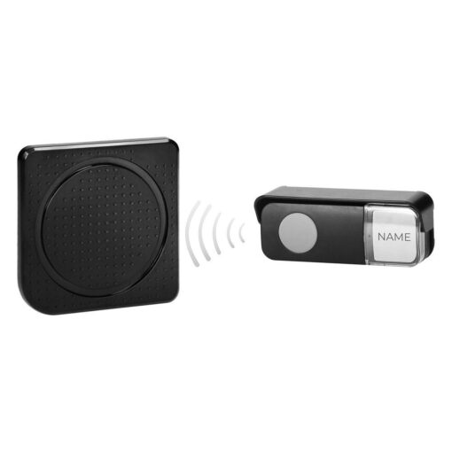 ORNO Funk 230V TOGI AC Gong Schwarz (OR-DB-MP-166/B)