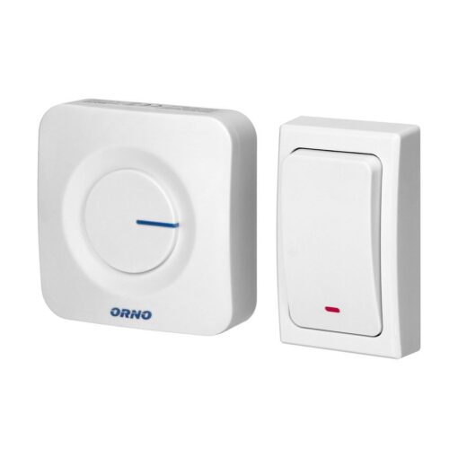 Drahtlose Klingel 230V~ batterielos ONDO AC weiß (OR-DB-MT-156/W) – Bild 3