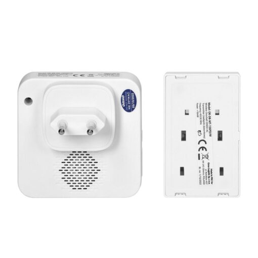 Drahtlose Klingel 230V~ batterielos ONDO AC weiß (OR-DB-MT-156/W) – Bild 5