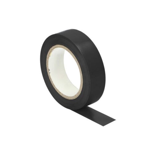 Insulation tape, flame-retardant, black, 15mm wide, 0.13mm thick, 10m long (OR-AE-13214/B/10M)