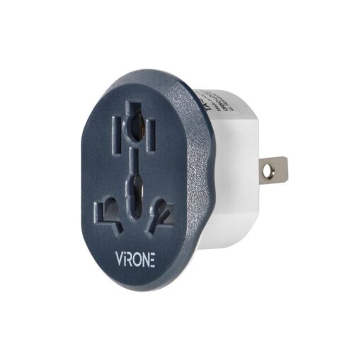 Travel adapter - go to USA, 250V, 10A, (TA-8) white-graphite – Bild 6