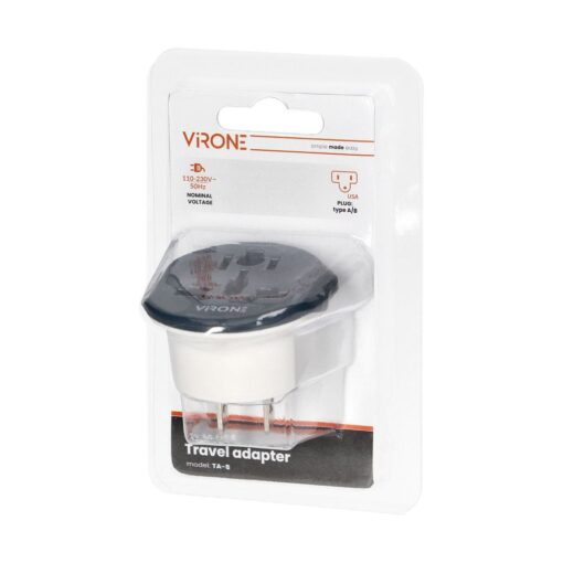 Travel adapter - go to USA, 250V, 10A, (TA-8) white-graphite – Bild 7