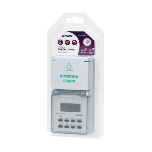 Weekly digital timer with LCD display, IP44 (OR-PRE-432) – Bild 8