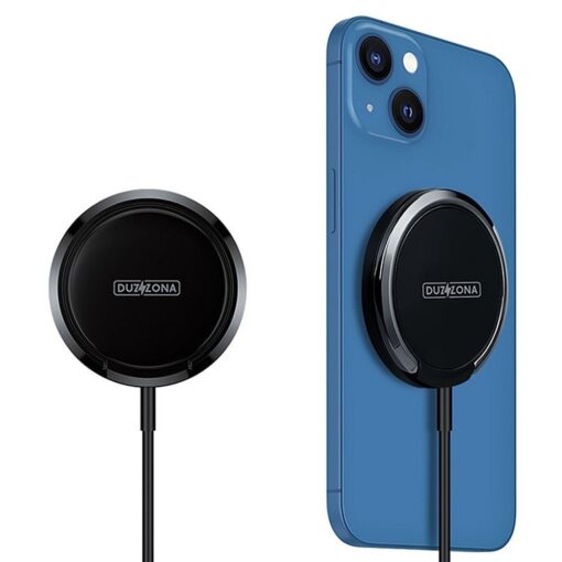 DUZZONA W1 - MagSaefe kompatibles induktives Ladegerät 15W schwarz