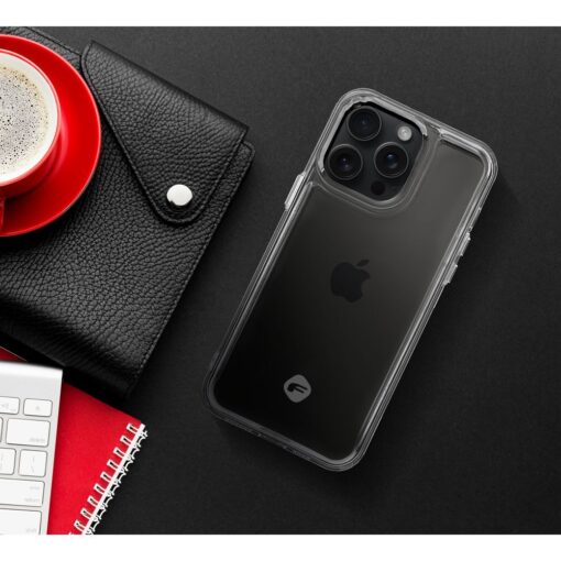 FORCELL F-PROTECT Klare Handyhülle für IPHONE 15 Pro Max transparent – Bild 4