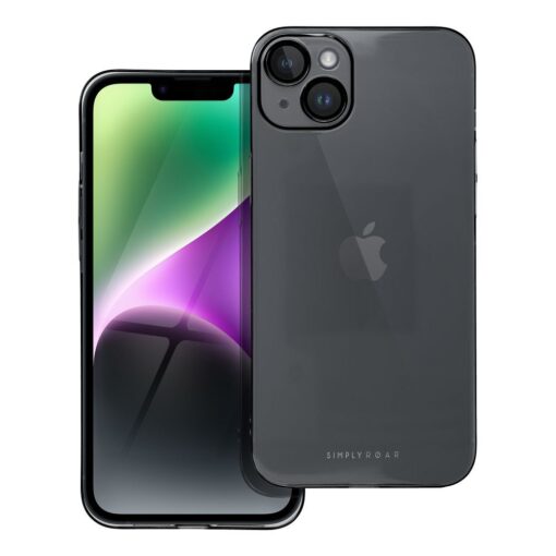 Roar Pure Simple Fit Case - für iPhone 14 Plus Schwarz