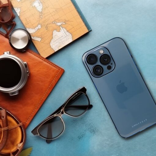 Roar Pure Simple Fit Case - für iPhone 15 Plus dunkelblau – Bild 3