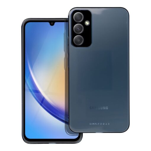 Roar Pure Simple Fit Case - für Samsung Galaxy A34 dunkelblau
