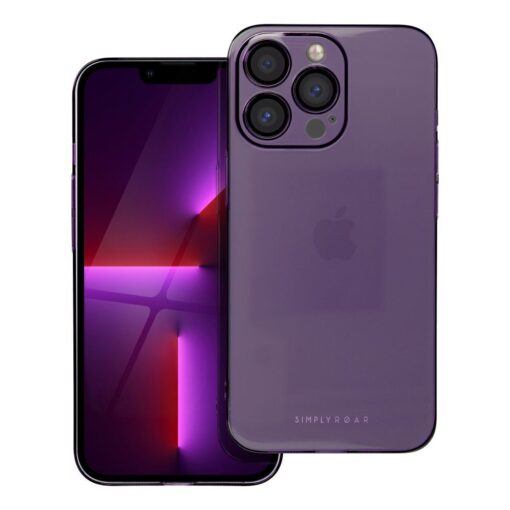 Roar Pure Simple Fit Case - für iPhone 13 Pro Lila
