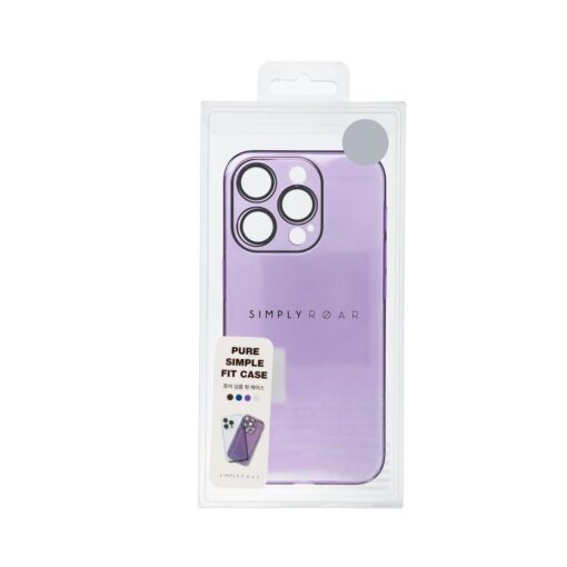 Roar Pure Simple Fit Case - für iPhone 13 Pro Lila – Bild 5