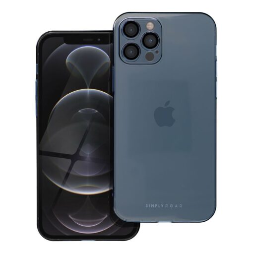 Roar Pure Simple Fit Case - für iPhone 12 Pro dunkelblau